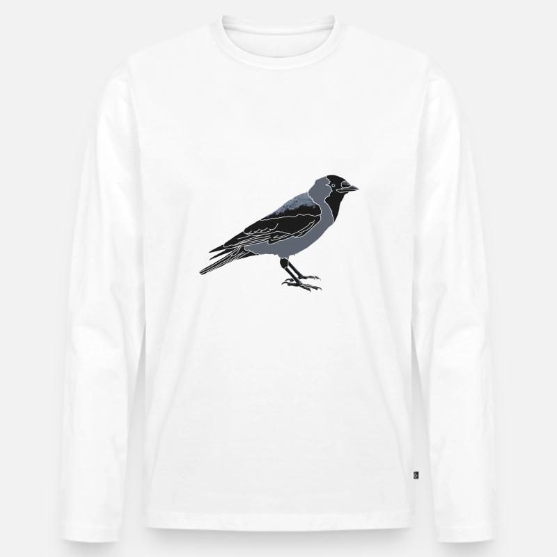 Dohle - Männer Premium Bio Langarmshirt - Weiß