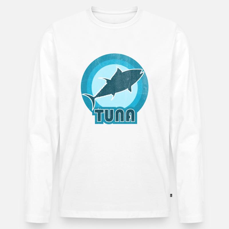 Thunfisch - Männer Premium Bio Langarmshirt - undefined