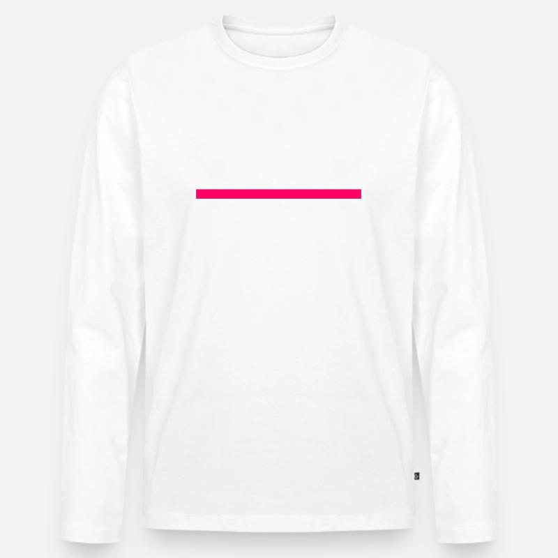 Ready for love - Männer Premium Bio Langarmshirt - Weiß