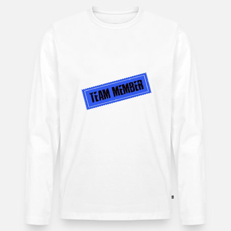 Team Mitglied - Männer Premium Bio Langarmshirt - undefined