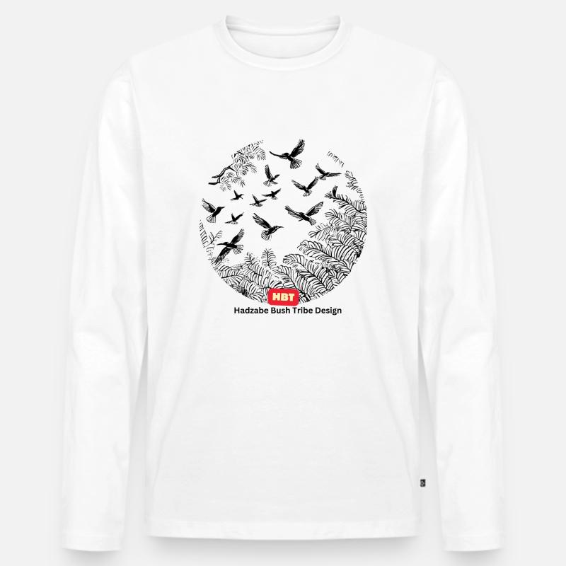 LGBT 37 - Männer Premium Bio Langarmshirt - Weiß