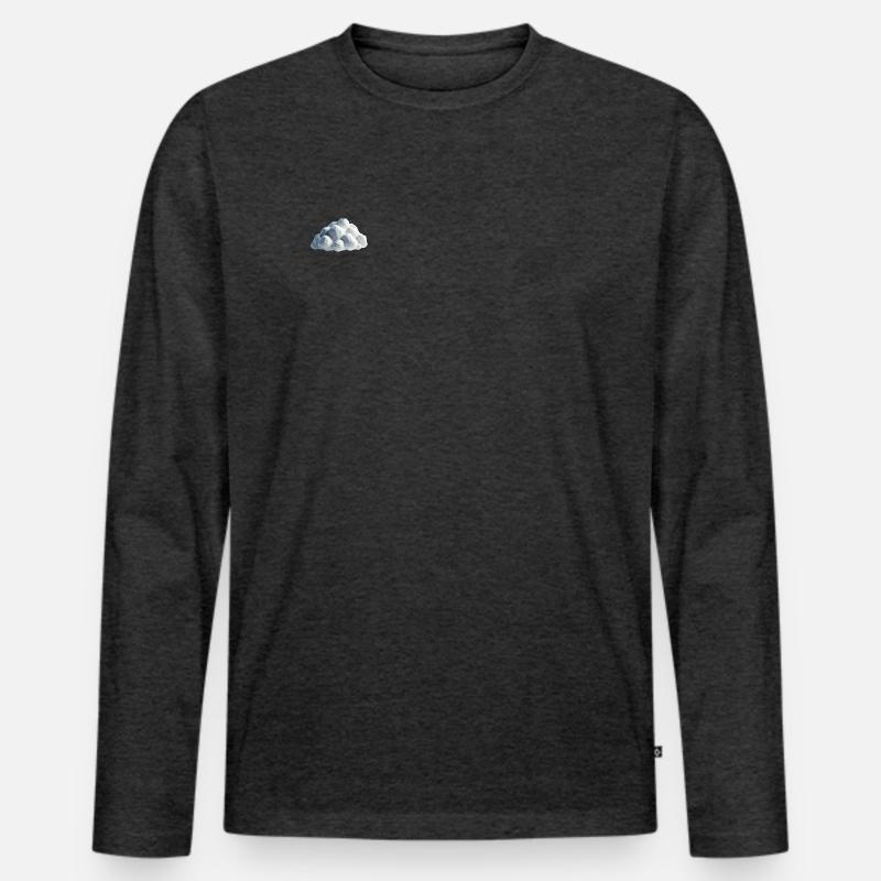 Cloud Polygon Men's Premium Organic Long Sleeve Shirt