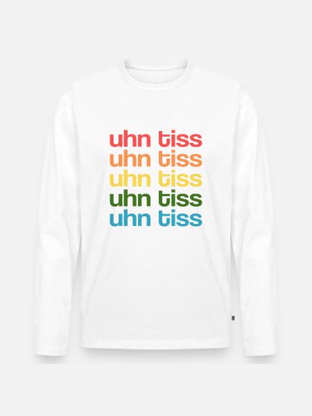 Uhn Tiss Techno Base Apparel - Premium økologisk langærmet T-shirt til mænd - 