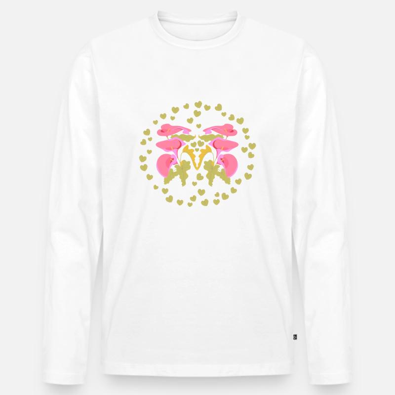 Ja, das tun wir - Männer Premium Bio Langarmshirt - Weiß