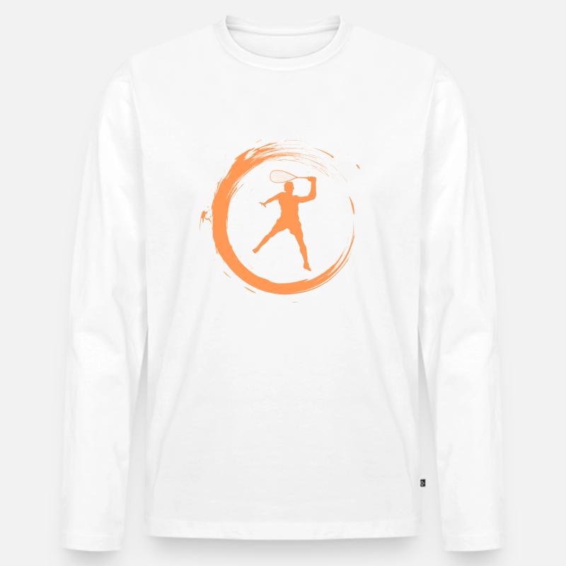 Squash - Männer Premium Bio Langarmshirt - undefined