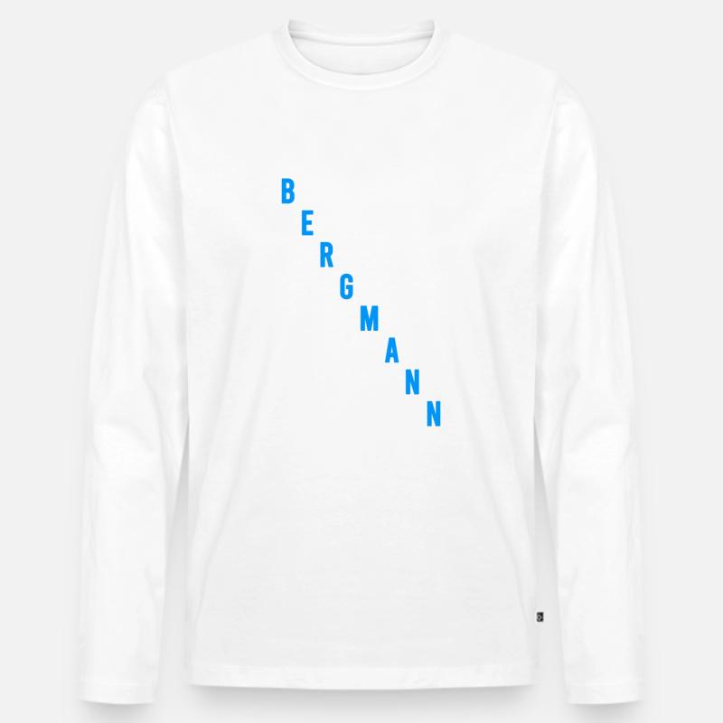 Bergmann - Männer Premium Bio Langarmshirt - undefined