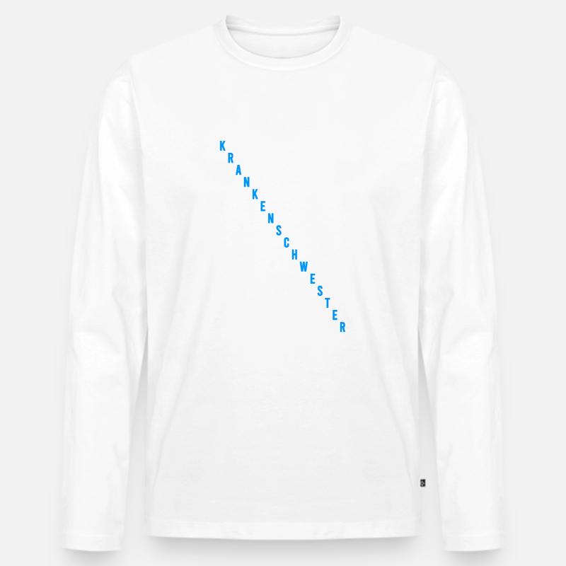 Krankenschwester - Männer Premium Bio Langarmshirt - undefined