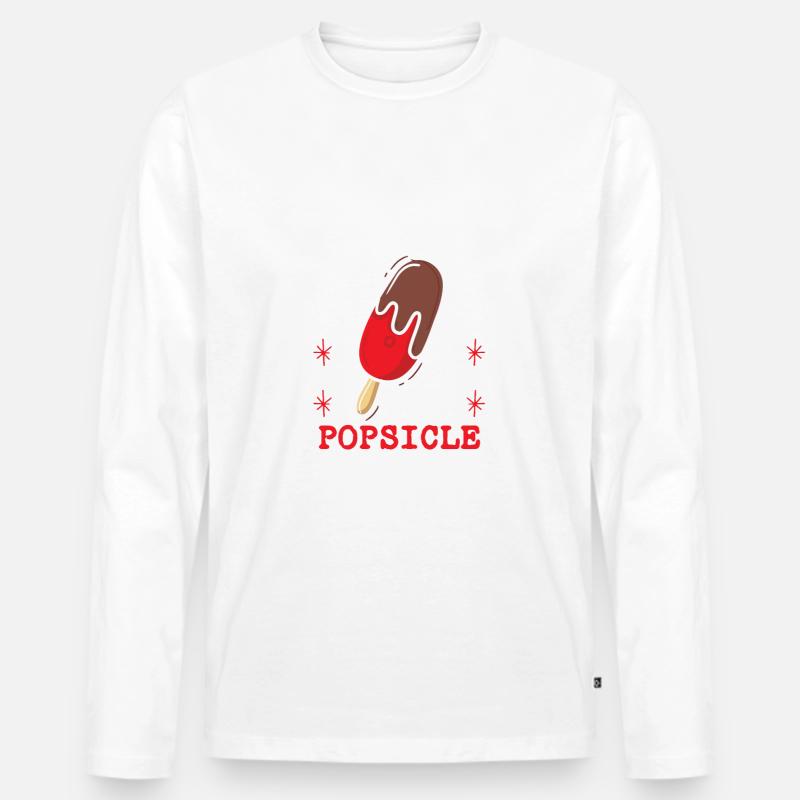 Anything is popsicle - Männer Premium Bio Langarmshirt - undefined