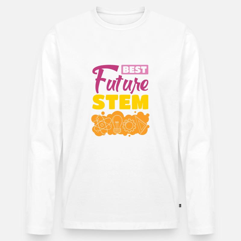 Best Future STEM - Männer Premium Bio Langarmshirt - undefined