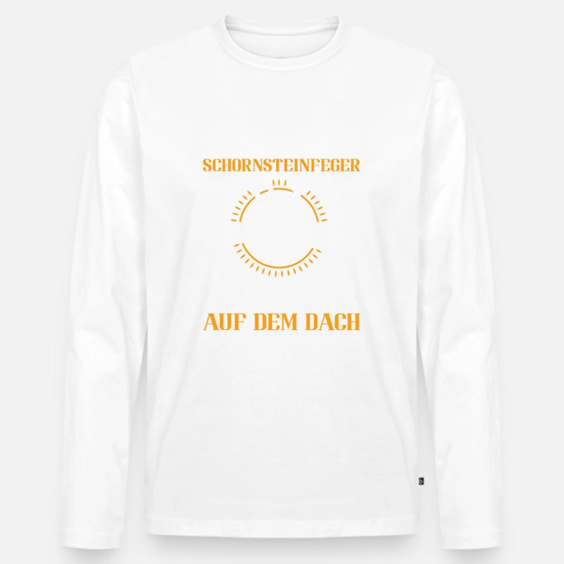 Schornsteinfeger Herren - Männer Premium Bio Langarmshirt - undefined