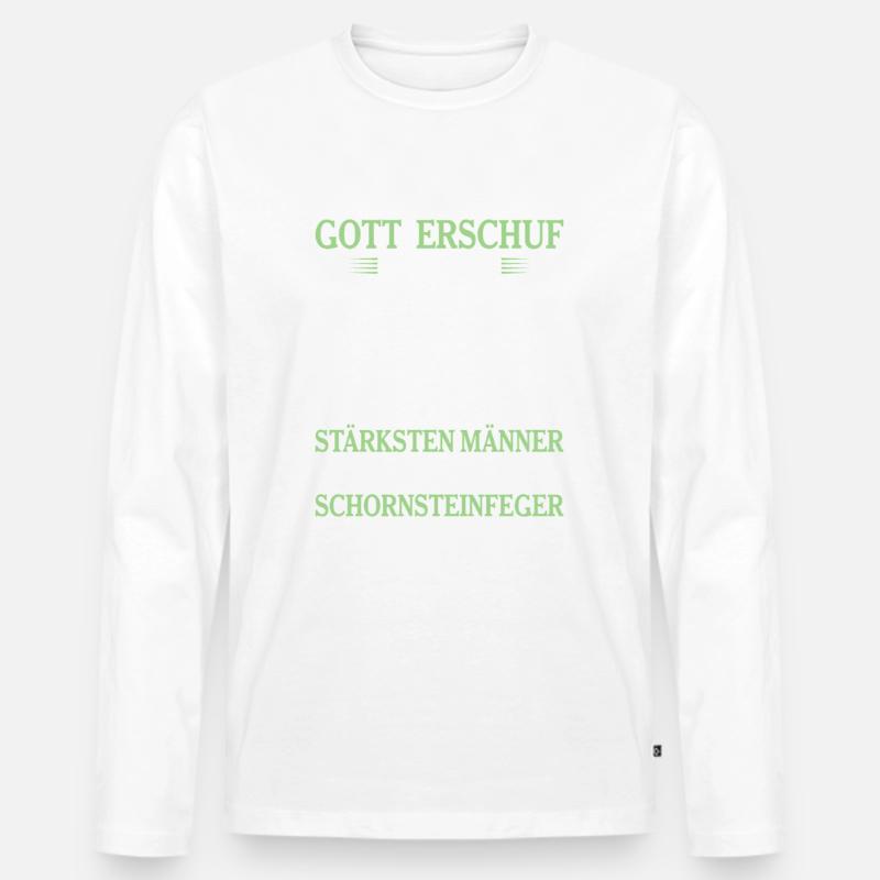 Schornsteinfeger Herren - Männer Premium Bio Langarmshirt - undefined
