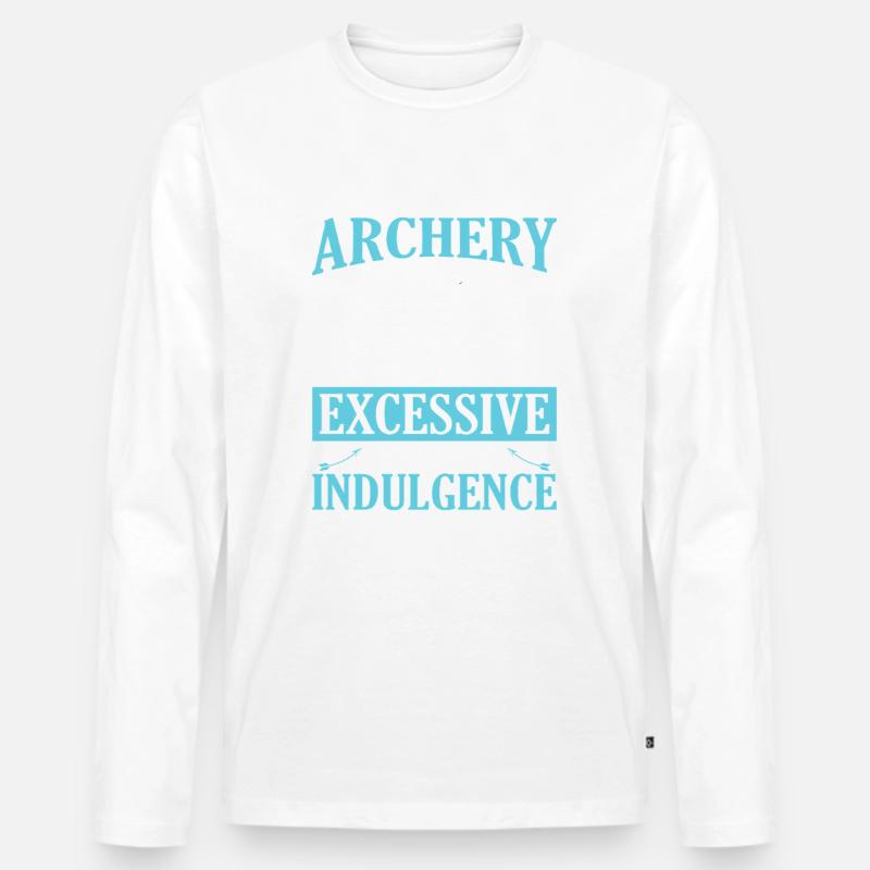 Bogenschießen Bogenschütze - Männer Premium Bio Langarmshirt - undefined