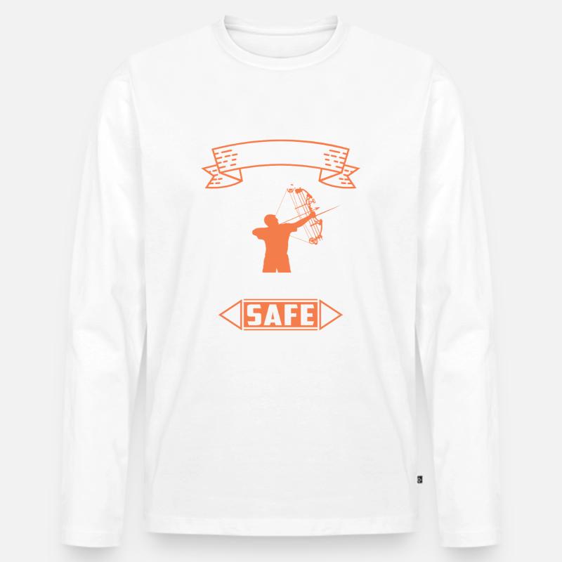 Bogenschießen Bogenschütze - Männer Premium Bio Langarmshirt - undefined