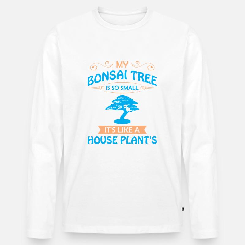 Bonsai Tree - Männer Premium Bio Langarmshirt - undefined