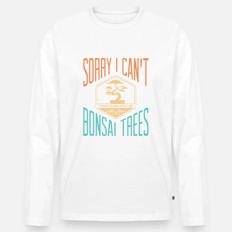 Bonsai Tree - Männer Premium Bio Langarmshirt - undefined