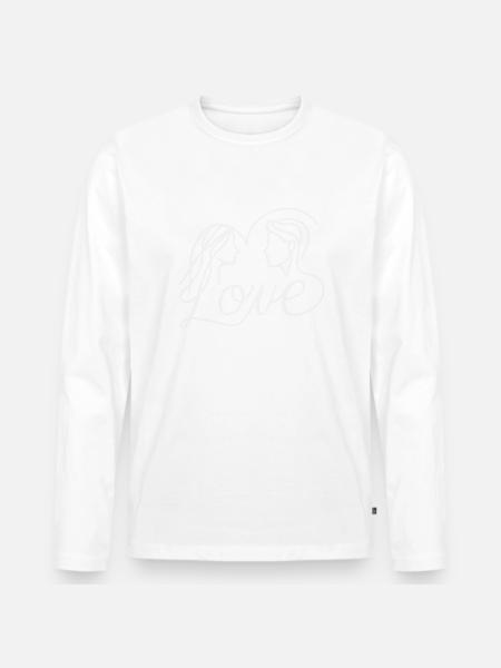 Amour - T-shirt manches longues Premium bio Homme -