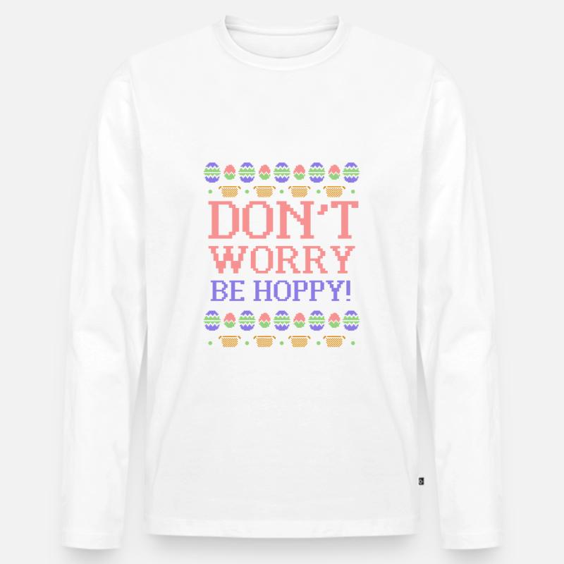 Ugly Easter hässliche Ostern Ostergeschenk - Männer Premium Bio Langarmshirt - undefined