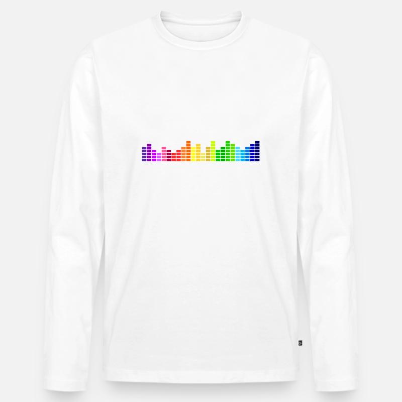 I´m here, let´s go! Equalizer - Männer Premium Bio Langarmshirt - undefined