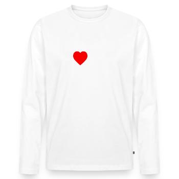 I love my Sugar mommy - T-shirt manches longues Premium bio Homme - blanc - Devant - Nico (187cm)