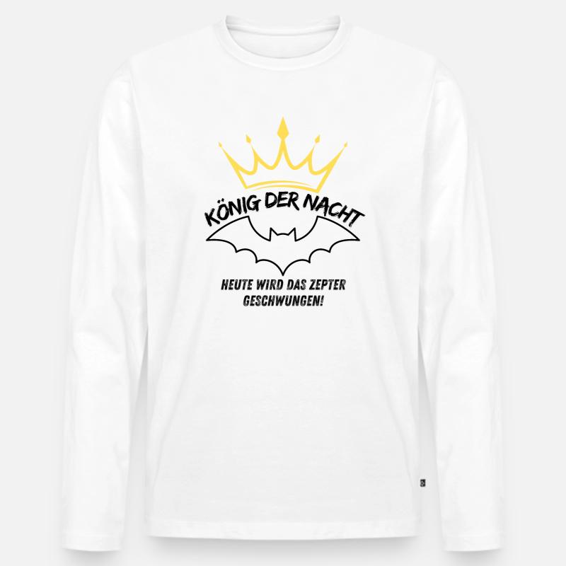 Junggesellenabschied - Männer Premium Bio Langarmshirt - Weiß