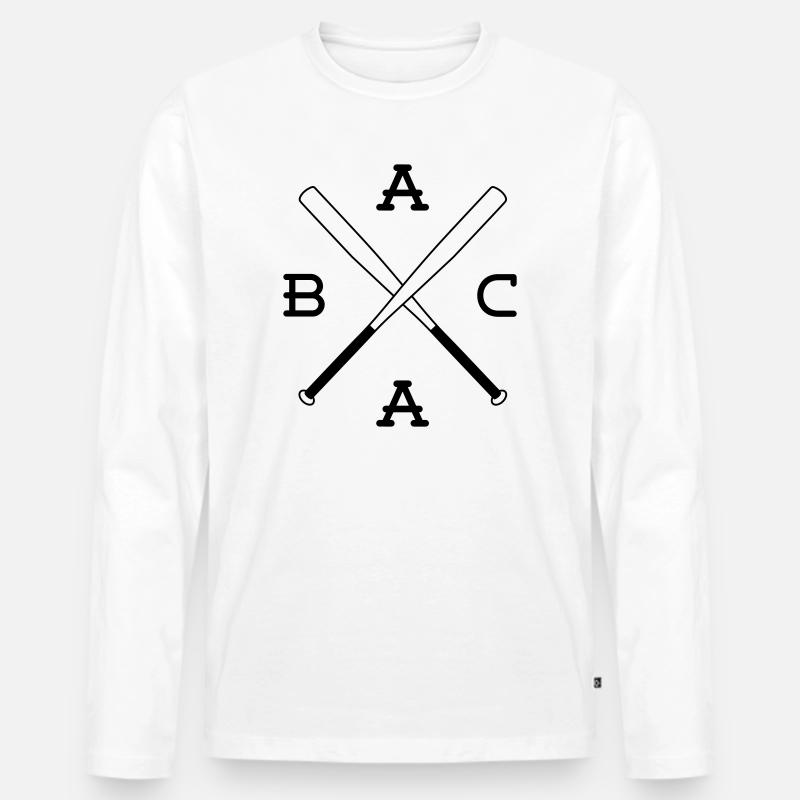 ACAB - Männer Premium Bio Langarmshirt - Weiß