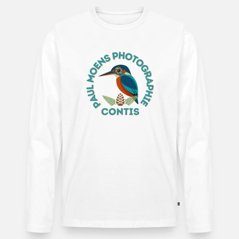 Copie_de_Copie_de_Sans_titre - Männer Premium Bio Langarmshirt - Weiß