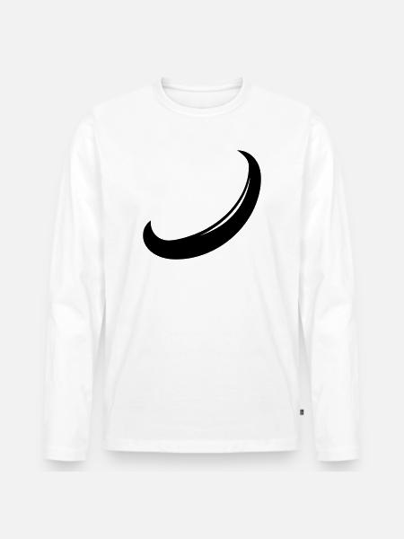 boomerang - Men's Premium Organic Long Sleeve Shirt - white