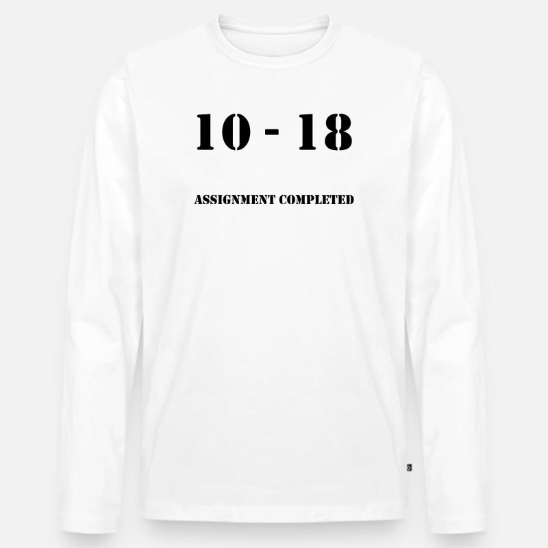 10-18_MP_Assignment_completed - Männer Premium Bio Langarmshirt - Weiß