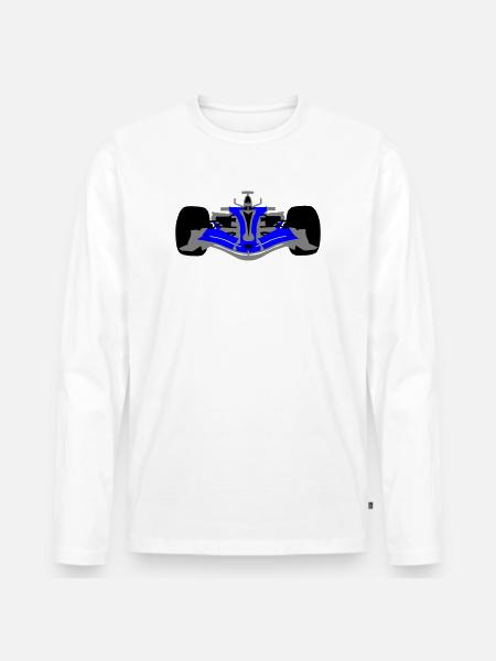 bolide - T-shirt manches longues Premium bio Homme - blanc