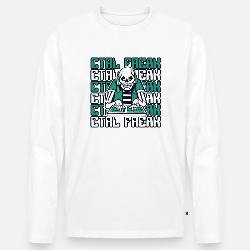 CTRL Freak Softwareentwickler Developer - Männer Premium Bio Langarmshirt - undefined
