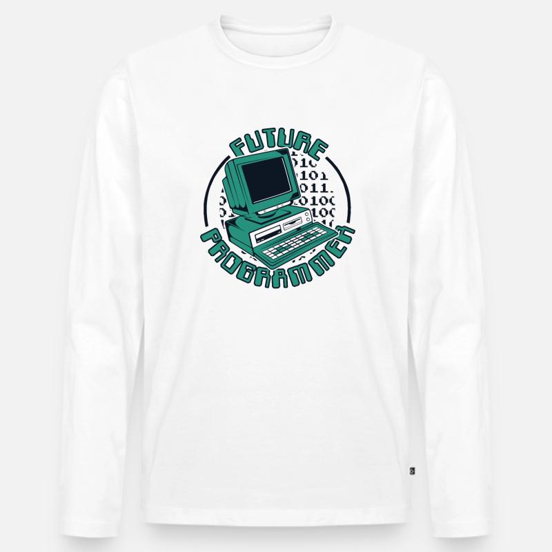 Future Programmer Softwareingenieur Developer - Männer Premium Bio Langarmshirt - undefined