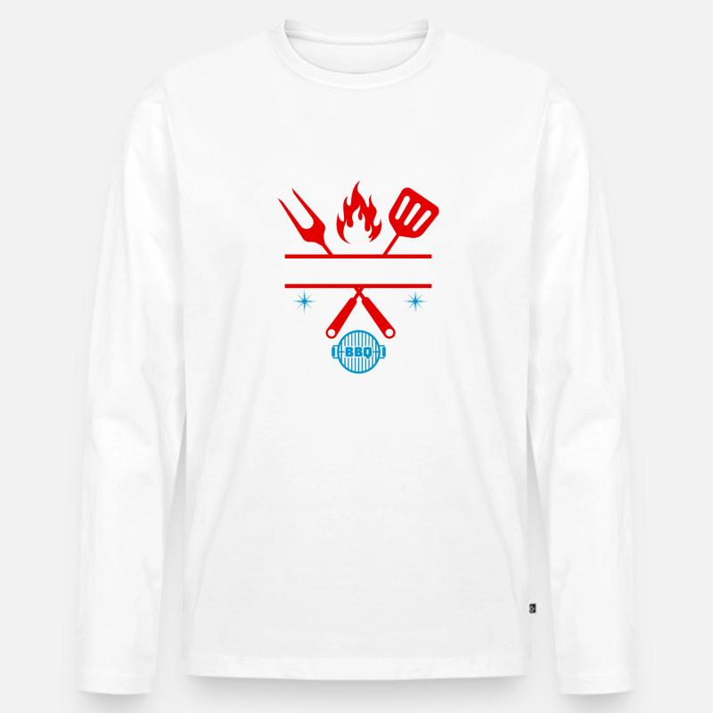 Thüringen-Thüringer Bratwurst Grill Elite - Männer Premium Bio Langarmshirt - undefined