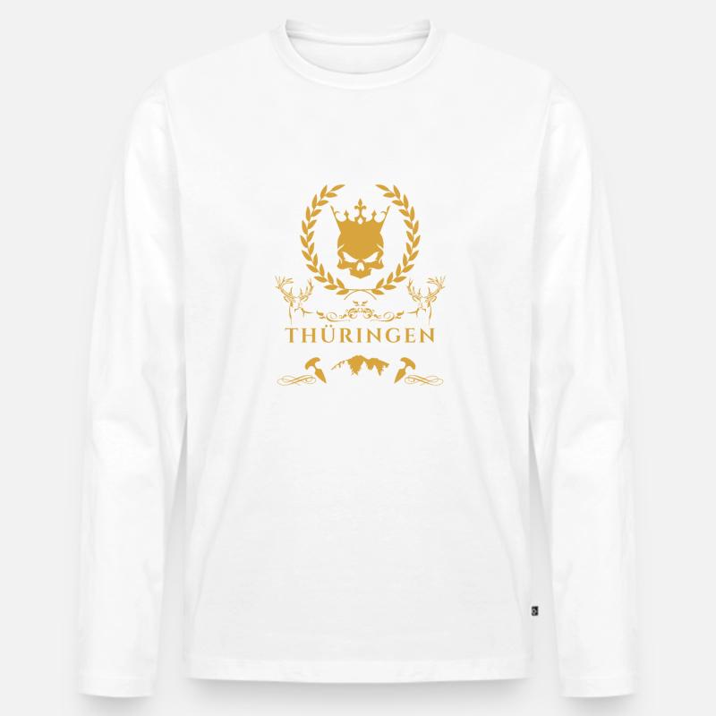 Thüringen-Der Osten feiert anders ! - Männer Premium Bio Langarmshirt - undefined