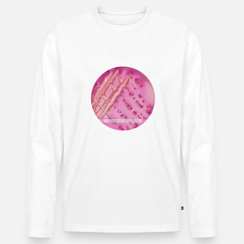 DESIGNED BY BACTERIA Edition 2 - Men's Premium Organic Long Sleeve Shirt - undefined