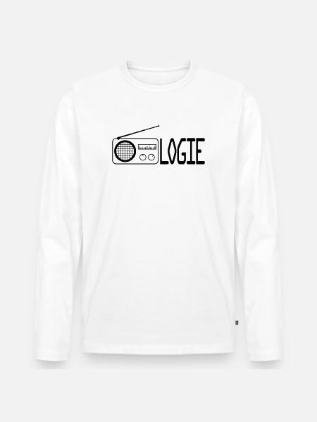 Radiologie - Männer Premium Bio Langarmshirt - Weiß