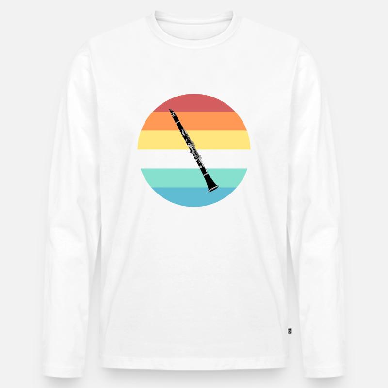 Klarinette - Männer Premium Bio Langarmshirt - undefined