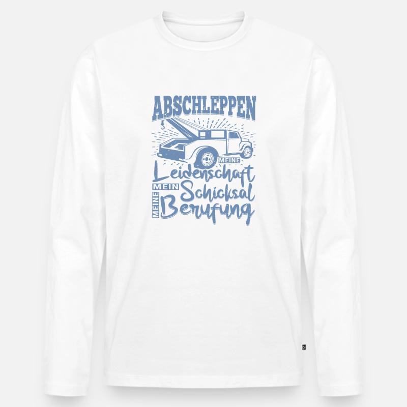 Abbschleppen Leidenschaft Schicksal - Männer Premium Bio Langarmshirt - undefined