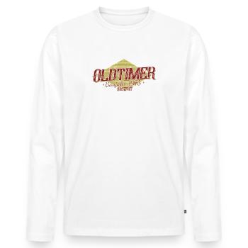 Geburtstag Baujahr 1973 Sprüche Oldtimer - Männer Premium Bio Langarmshirt - Weiß - Vorne - Nico (187cm)