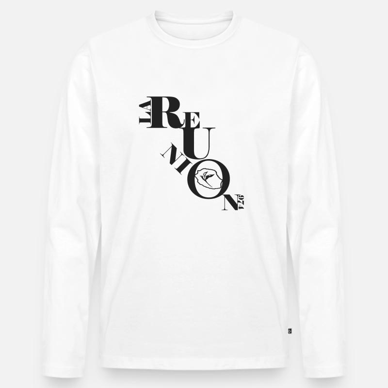 Logo Sitzung METIS 03 v2 - Männer Premium Bio Langarmshirt - Weiß