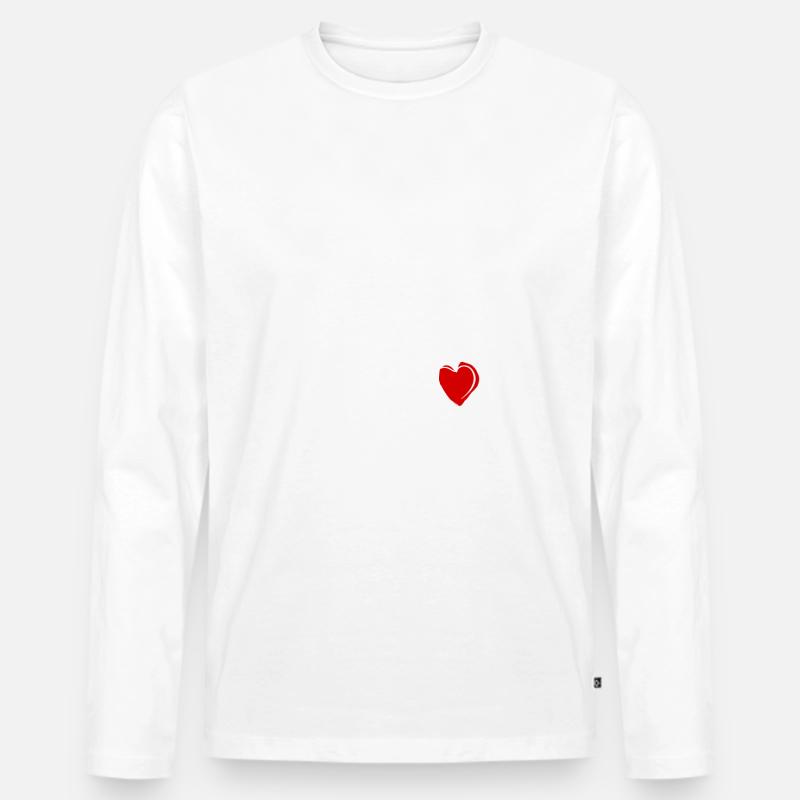 Lieblings Idiot - Männer Premium Bio Langarmshirt - undefined