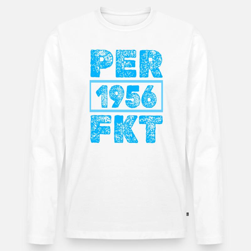1956 - Männer Premium Bio Langarmshirt - undefined