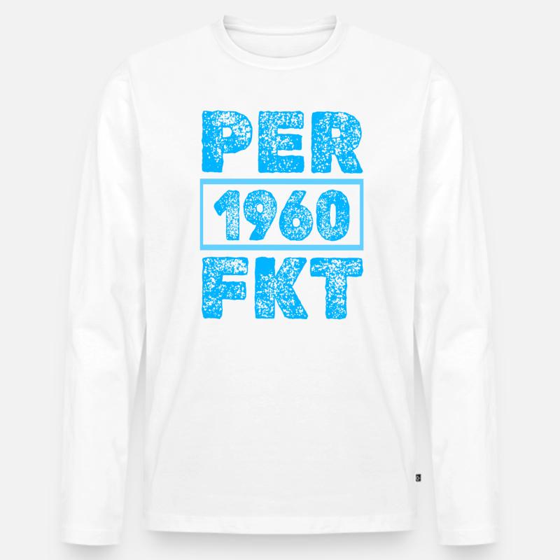 1960 - Männer Premium Bio Langarmshirt - undefined