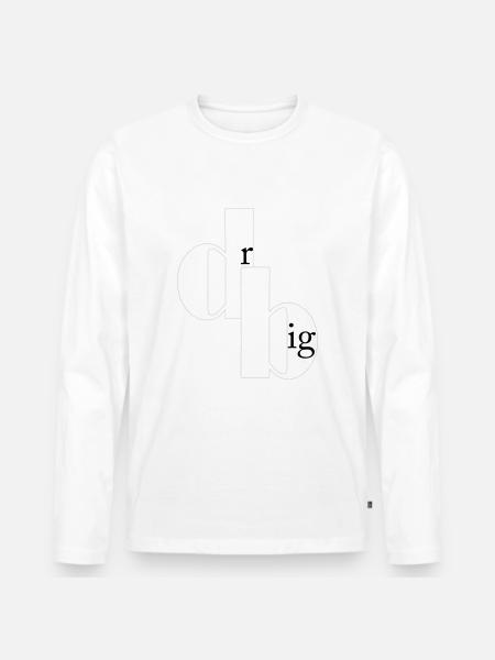 dream big - Men's Premium Organic Long Sleeve Shirt -
