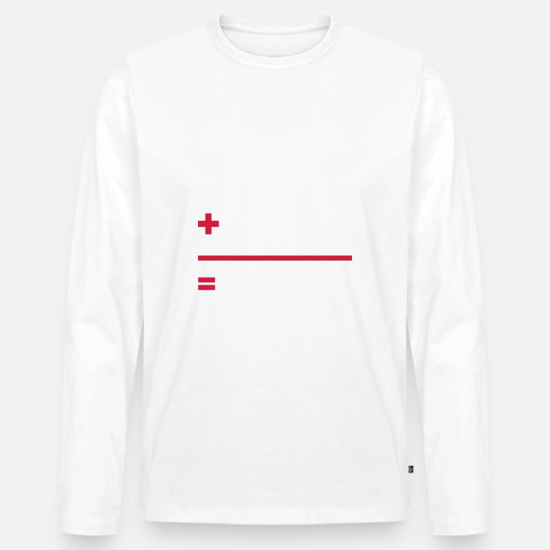 Politik Corona SPD CDU Versager Inkompetenz - Männer Premium Bio Langarmshirt - Weiß