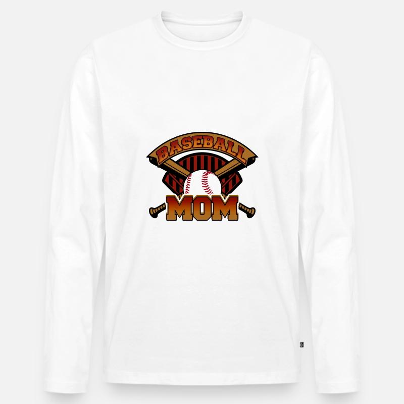 Baseball Mutter - Männer Premium Bio Langarmshirt - undefined