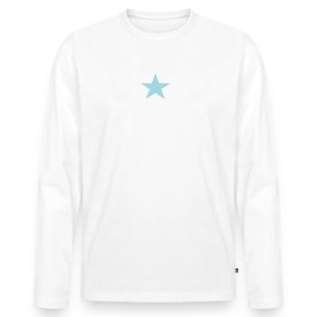 Großonkel Gross Onkel Bruder Jungen Grossonkel - Männer Premium Bio Langarmshirt - Weiß - Vorne - Nico (187cm)
