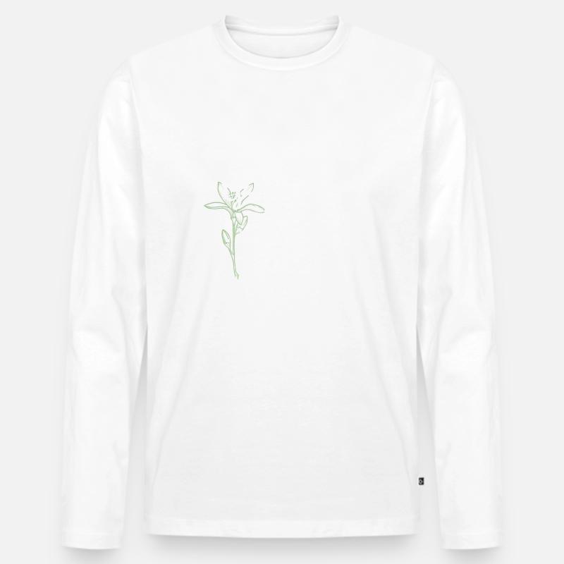 Glück - Männer Premium Bio Langarmshirt - undefined