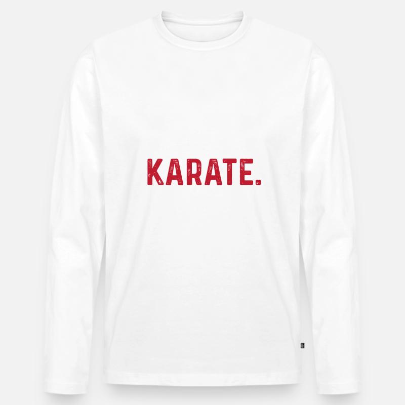 Sleep Karate - Männer Premium Bio Langarmshirt - undefined