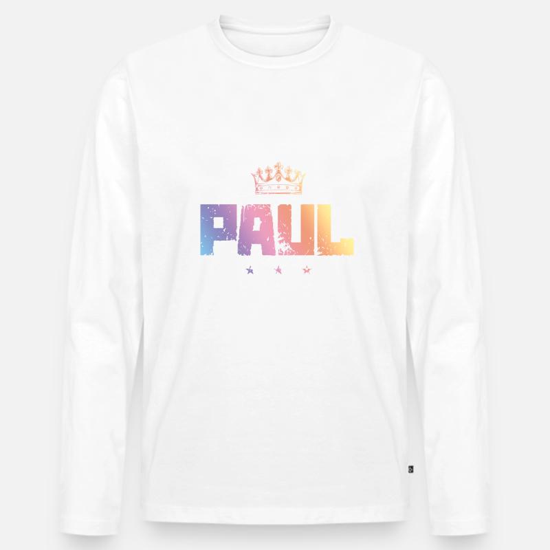 Paul - Männer Premium Bio Langarmshirt - undefined