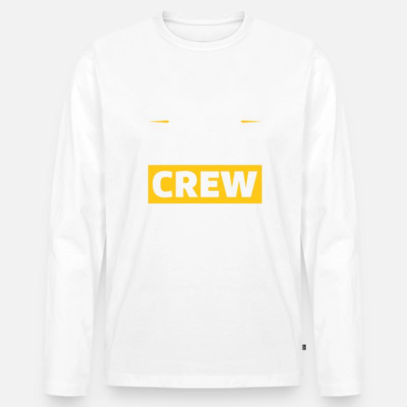 Chess Crew - Männer Premium Bio Langarmshirt - undefined